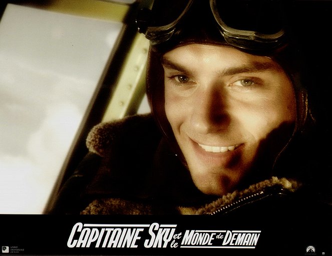 Capitaine Sky et le monde de demain - Cartes de lobby - Jude Law