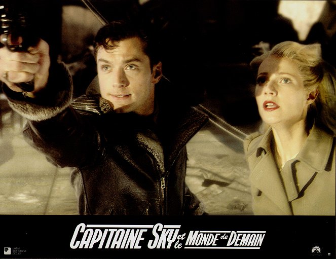 Sky Captain e o Mundo de Amanhã - Cartões lobby - Jude Law, Gwyneth Paltrow
