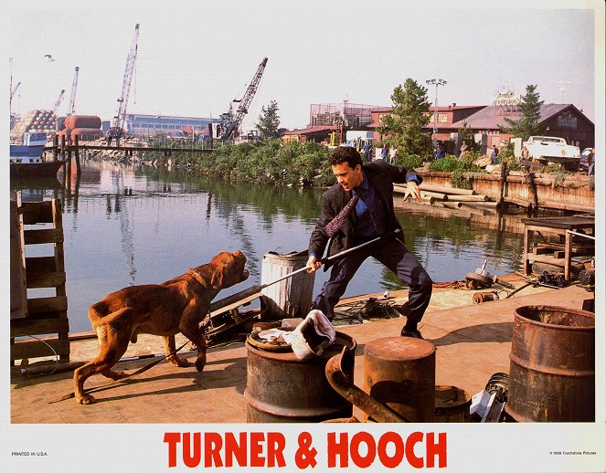 Turner i Hooch - Lobby karty - Tom Hanks