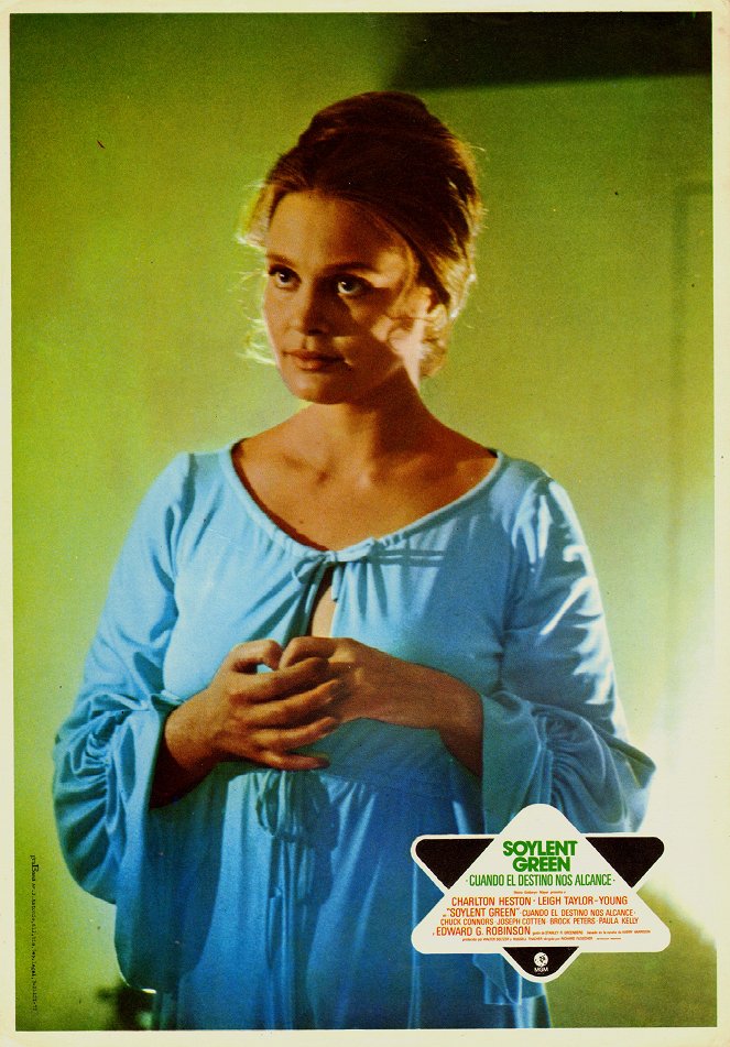 Soylent Green - 2022 ... die überleben wollen - Lobbykarten - Leigh Taylor-Young