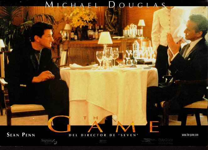 The Game - Lobbykarten - Sean Penn, Michael Douglas