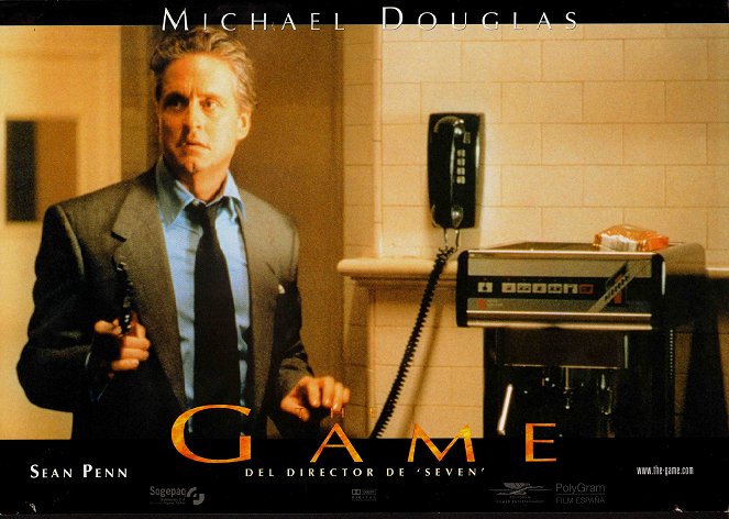 The Game - Lobby Cards - Michael Douglas