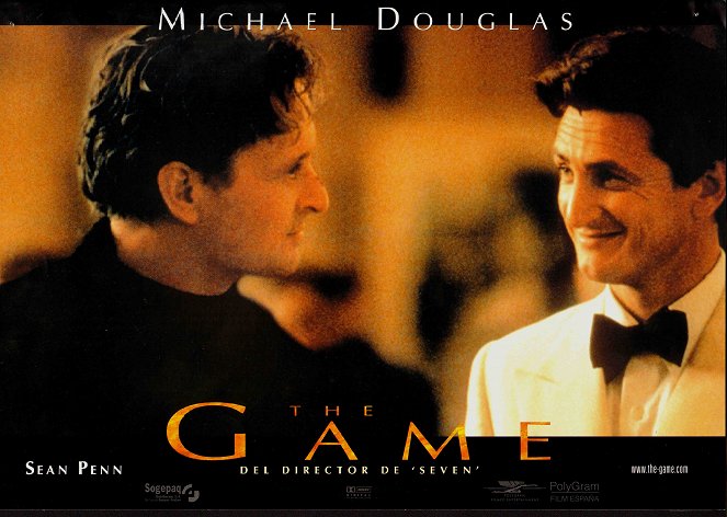 O Jogo - Cartões lobby - Michael Douglas, Sean Penn