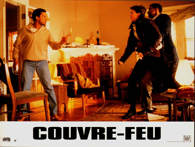 Couvre-feu - Cartes de lobby - Annette Bening, Denzel Washington