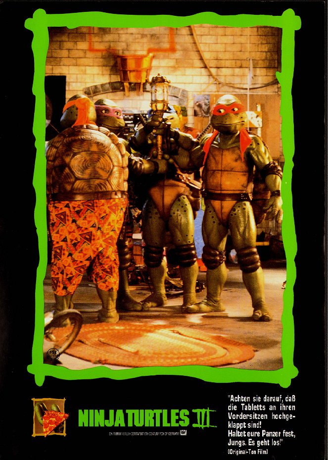 Teenage Mutant Ninja Turtles III - Lobby Cards