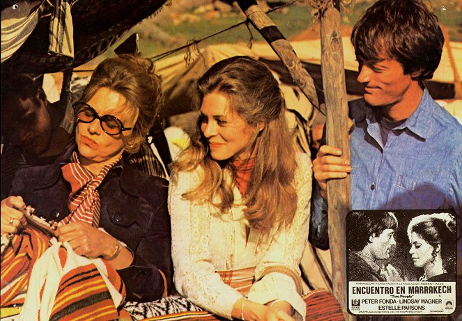 Brève rencontre à Paris - Cartes de lobby - Lindsay Wagner, Peter Fonda