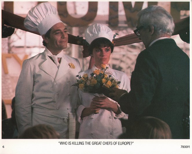La Grande Cuisine - Cartes de lobby - George Segal, Jacqueline Bisset
