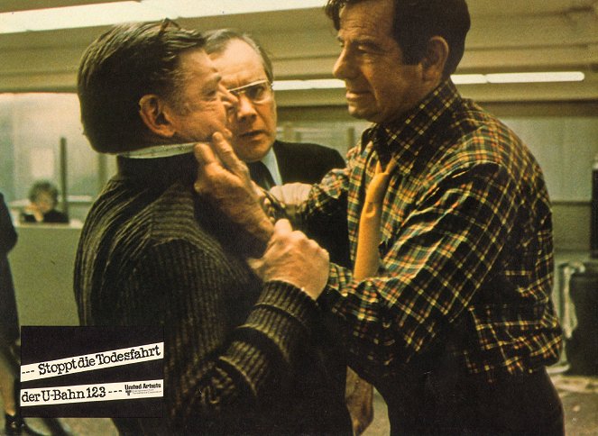 The Taking of Pelham One Two Three - Lobby Cards - Dick O'Neill, Robert Weil, Walter Matthau