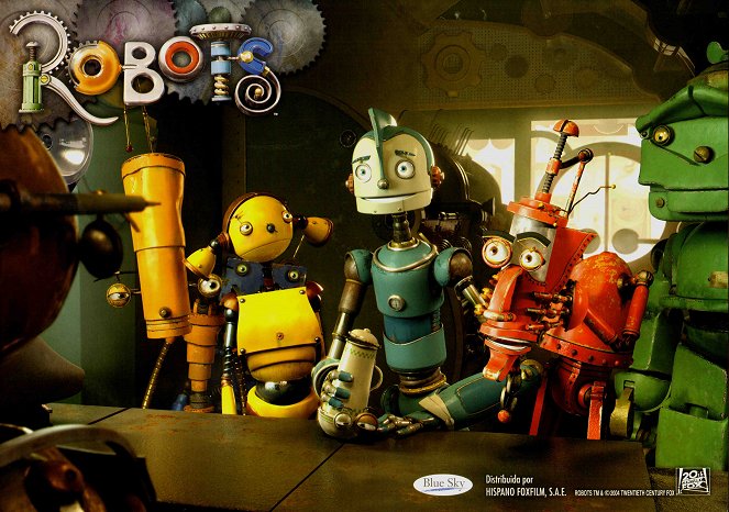 Robots - Cartes de lobby