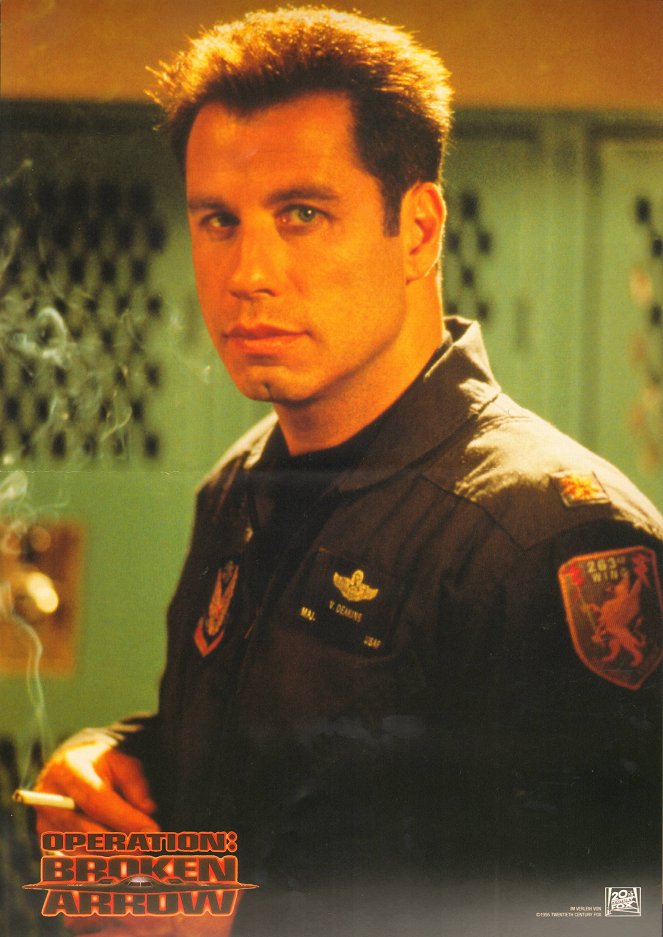 Operação Flecha Quebrada - Cartões lobby - John Travolta