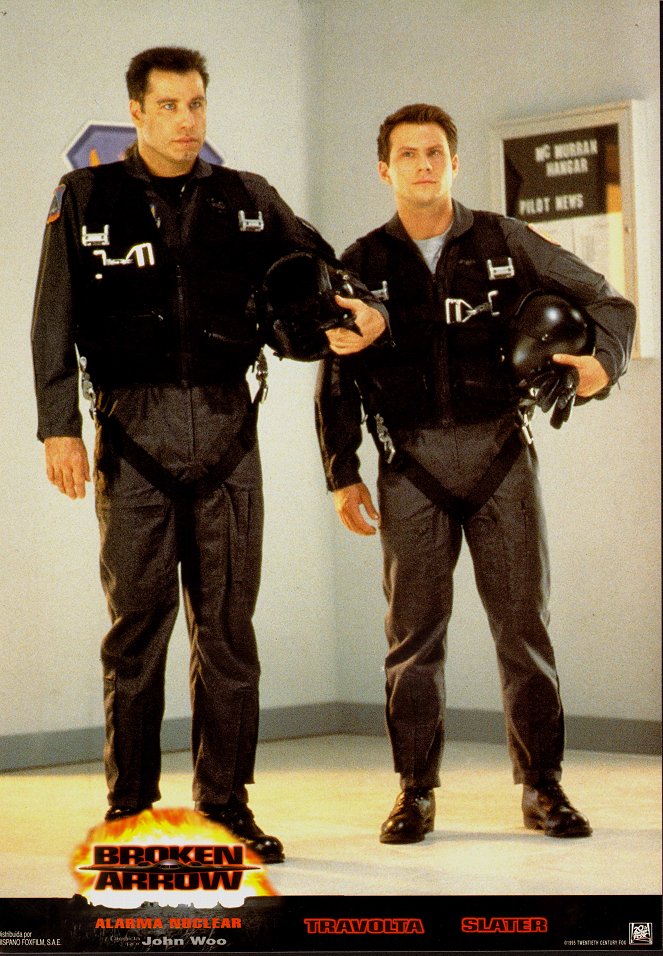 Operação Flecha Quebrada - Cartões lobby - John Travolta, Christian Slater