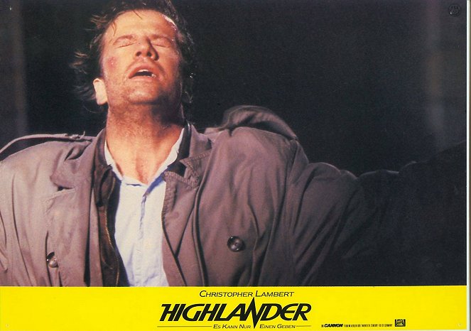 Highlander - Es kann nur einen geben - Lobbykarten - Christopher Lambert