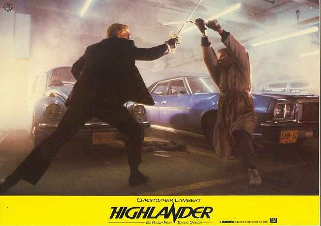 Highlander - Lobby Cards - Peter Diamond, Christopher Lambert