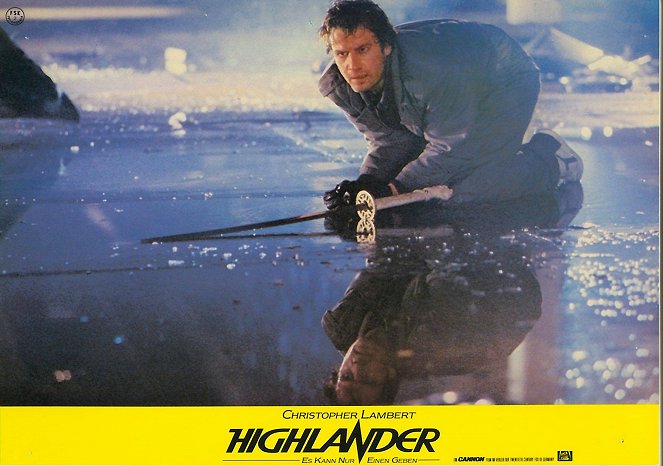 Highlander - Es kann nur einen geben - Lobbykarten - Christopher Lambert