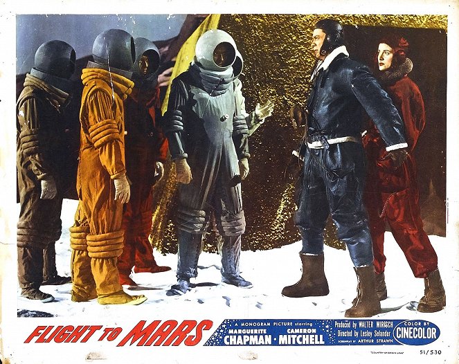 Flight to Mars - Lobby Cards