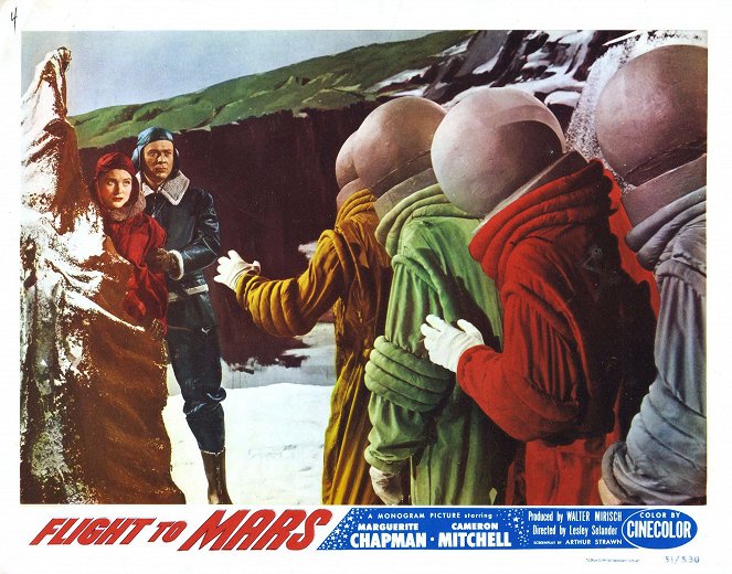 Flight to Mars - Lobby Cards