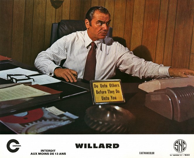 Willard - Lobbykaarten - Ernest Borgnine