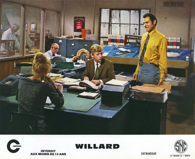 Willard - Lobby Cards - Bruce Davison, Michael Dante