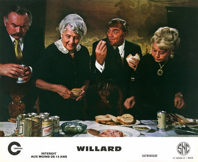 Willard - Cartões lobby - Ernest Borgnine