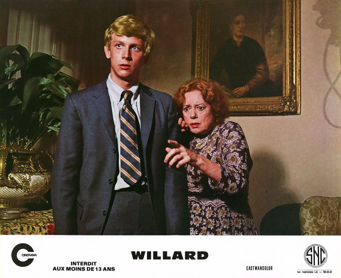 Willard - Cartões lobby - Bruce Davison, Elsa Lanchester