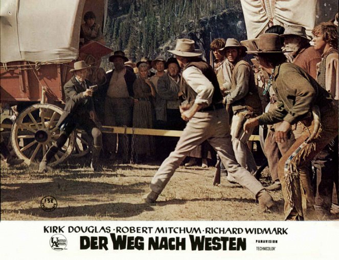 The Way West - Vitrinfotók - Kirk Douglas