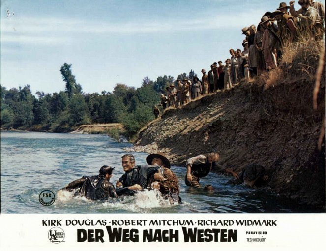 The Way West - Lobbykaarten - Kirk Douglas