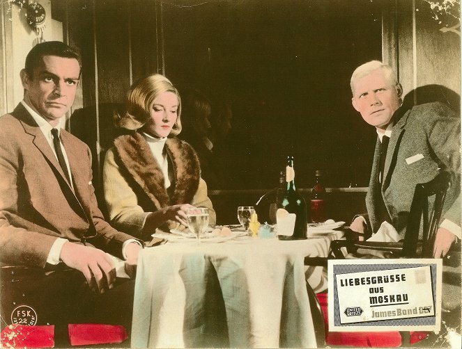 Salainen Agentti 007 Istanbulissa - Mainoskuvat - Sean Connery, Daniela Bianchi, Robert Shaw