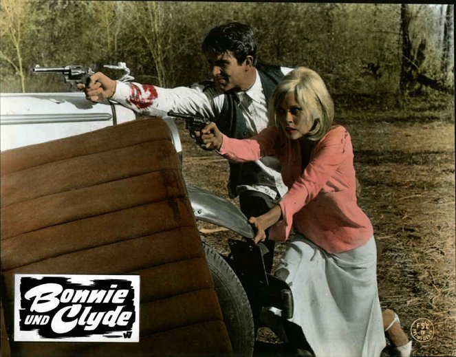 Bonnie y Clyde - Fotocromos - Warren Beatty, Faye Dunaway