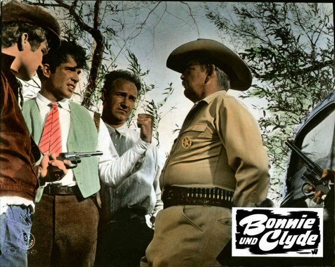 Bonnie y Clyde - Fotocromos - Michael J. Pollard, Warren Beatty, Gene Hackman, Denver Pyle