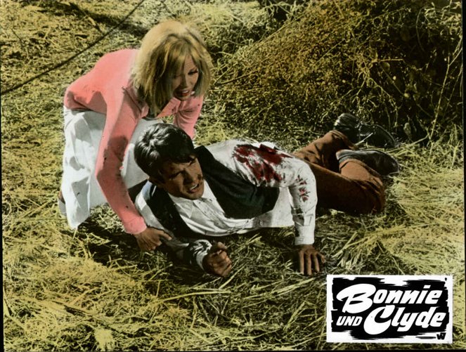 Bonnie i Clyde - Lobby karty - Faye Dunaway, Warren Beatty