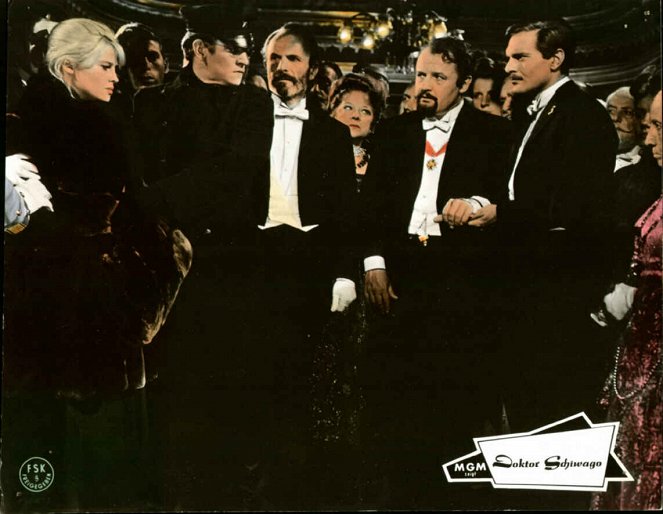 Doktor Schiwago - Lobbykarten - Julie Christie, Rod Steiger, Omar Sharif