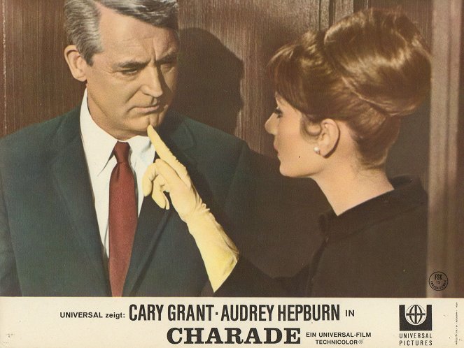 Charada - Fotocromos - Cary Grant, Audrey Hepburn