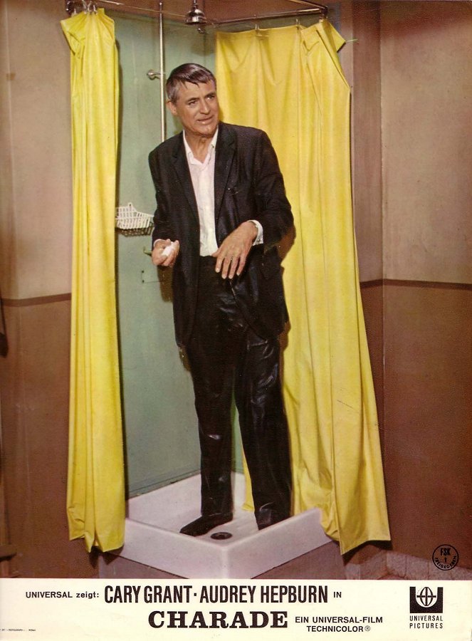 Charade - Lobbykaarten - Cary Grant
