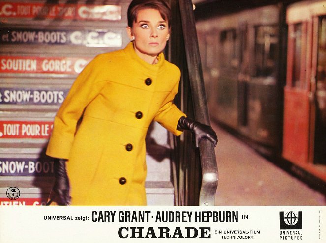 Charade - Lobbykaarten - Audrey Hepburn