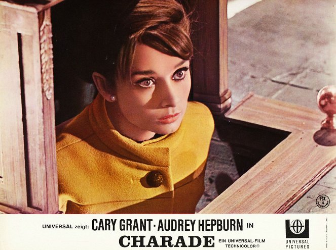 Charade - Lobbykaarten - Audrey Hepburn