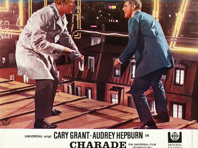 Charade - Lobbykarten - George Kennedy, Cary Grant