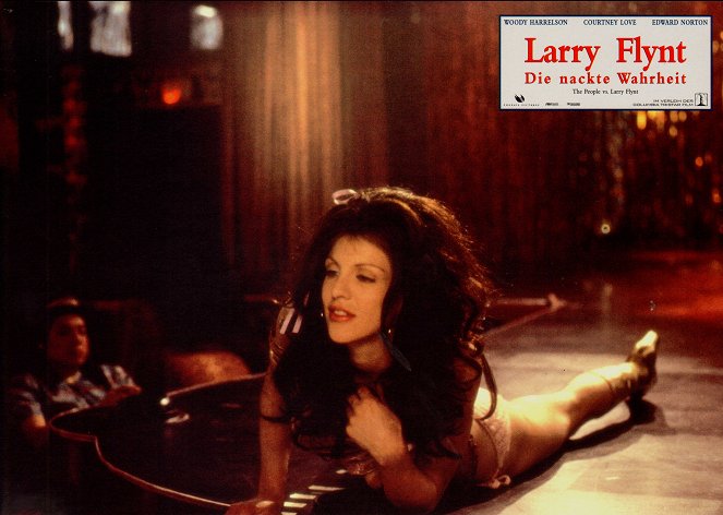 Larry Flynt - Die nackte Wahrheit - Lobbykarten - Courtney Love