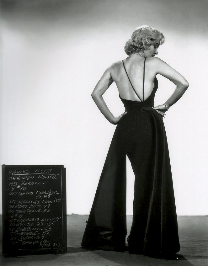 Szőkék előnyben - Forgatási fotók - Marilyn Monroe