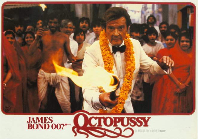 Octopussy - Lobbykaarten - Roger Moore