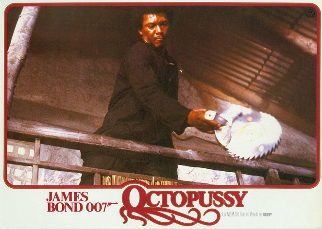 James Bond - Octopussy - Lobbykarten - William Derrick