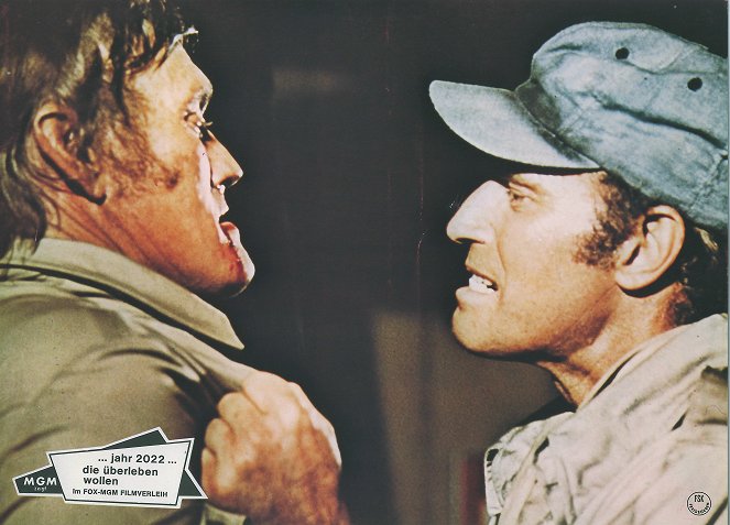 Soylent Green - Lobby Cards - Chuck Connors, Charlton Heston