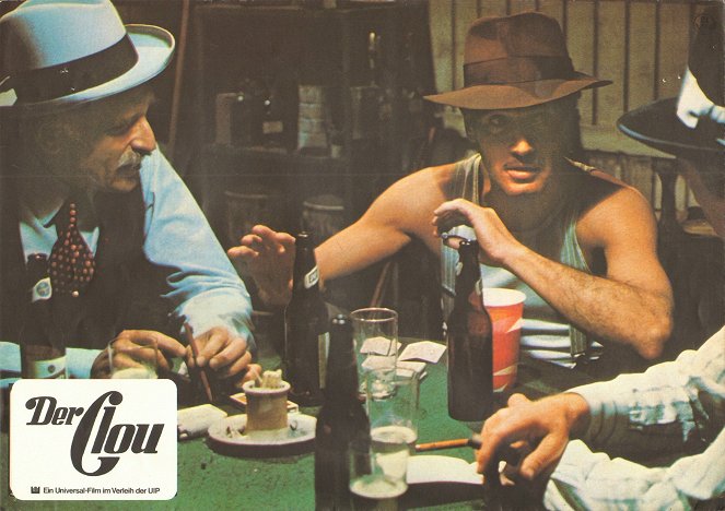 Der Clou - Lobbykarten - Harold Gould, Paul Newman