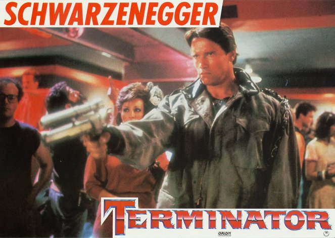 O Exterminador Implacável - Cartões lobby - Arnold Schwarzenegger