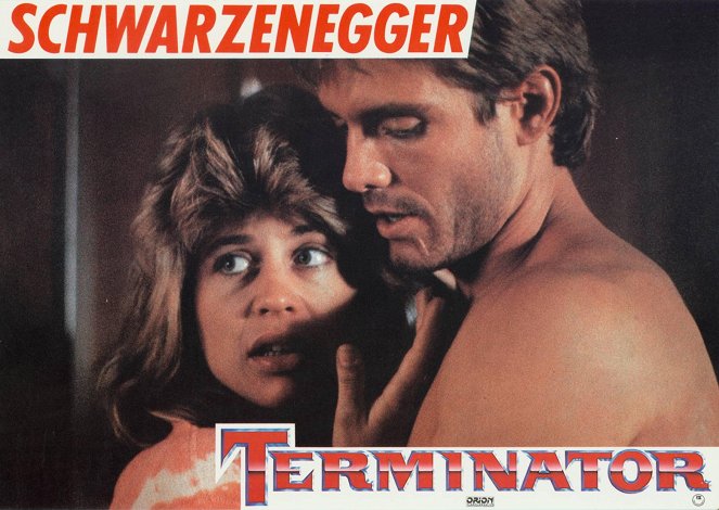 Terminator - Lobbykarten - Linda Hamilton, Michael Biehn