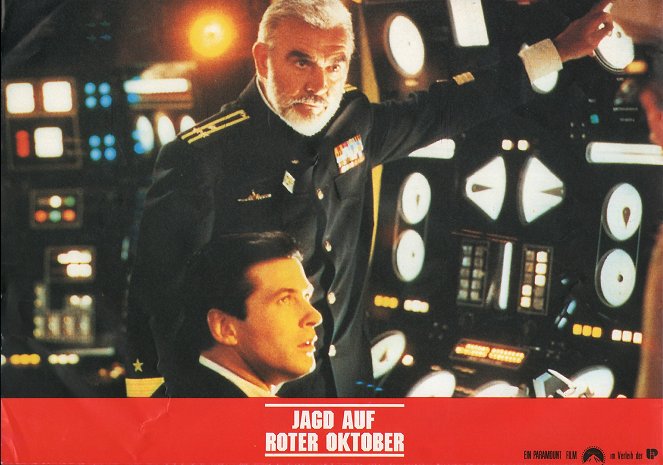 À la poursuite d’Octobre rouge - Cartes de lobby - Alec Baldwin, Sean Connery