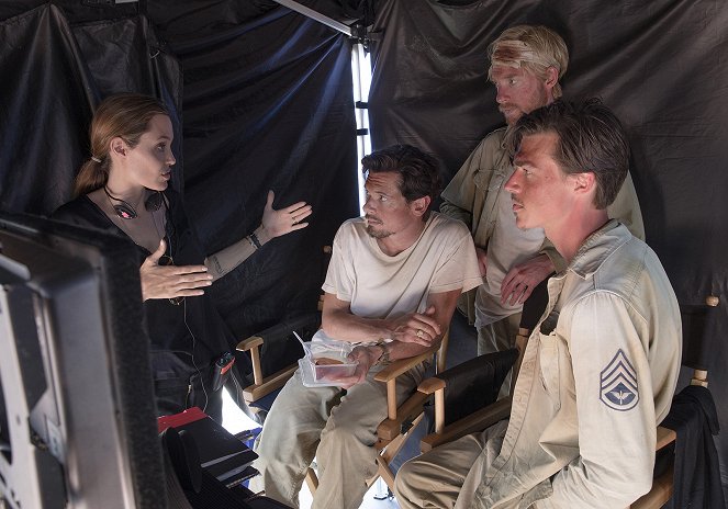 Invincible - Tournage - Angelina Jolie, Jack O'Connell, Domhnall Gleeson, Finn Wittrock