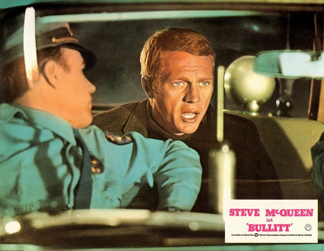 Bullitt - Lobby karty - Steve McQueen