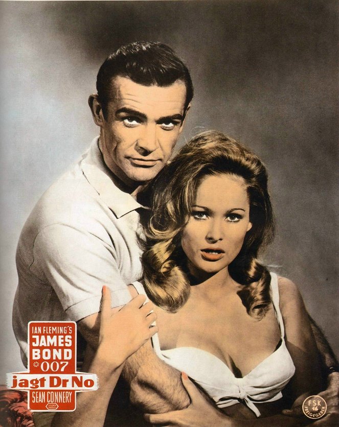 James Bond contre Dr. No - Cartes de lobby - Sean Connery, Ursula Andress