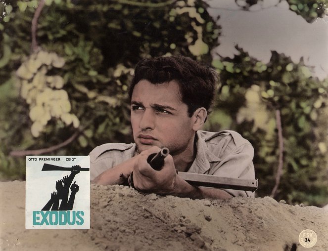 Exodus - Lobby karty - Sal Mineo