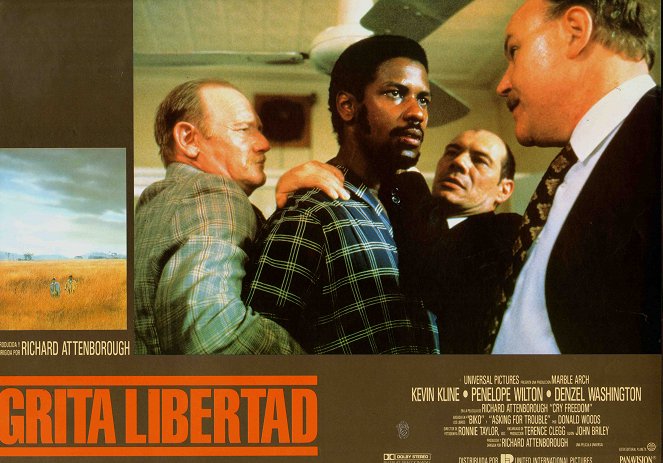 Cry Freedom - Le cri de la liberté - Cartes de lobby